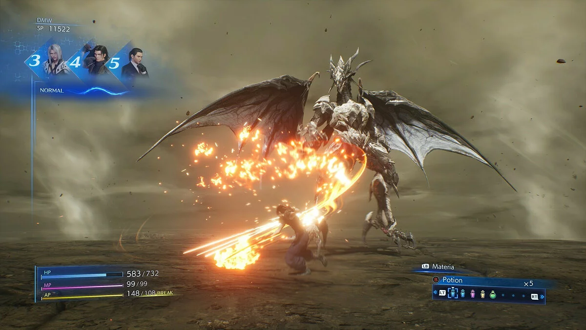 Скриншот из игры Crisis Core - Final Fantasy VII: Reunion - 4