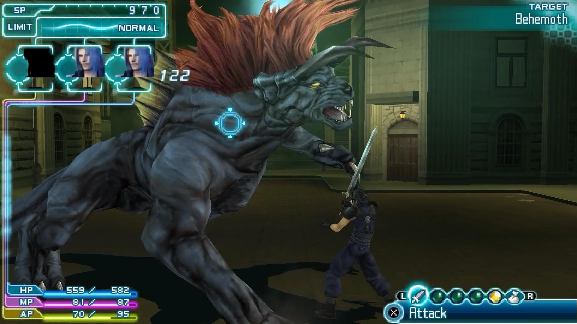 Скриншот из игры Crisis Core: Final Fantasy VII - 14