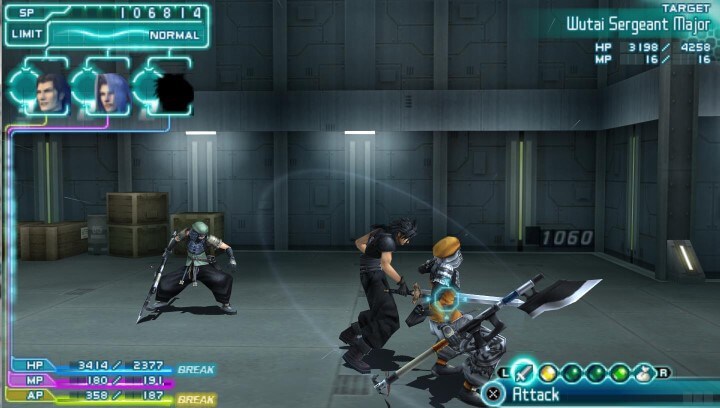 Скриншот из игры Crisis Core: Final Fantasy VII - 19