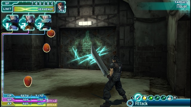 Скриншот из игры Crisis Core: Final Fantasy VII - 4