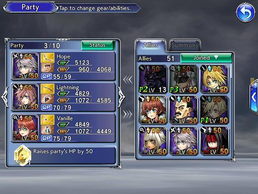 Скриншот из игры Dissidia Final Fantasy: Opera Omnia - 52