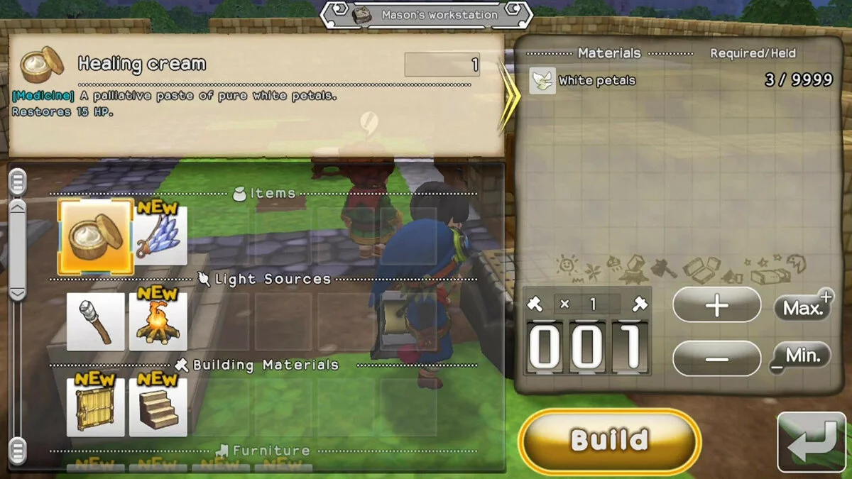 Скриншот из игры Dragon Quest Builders - 9