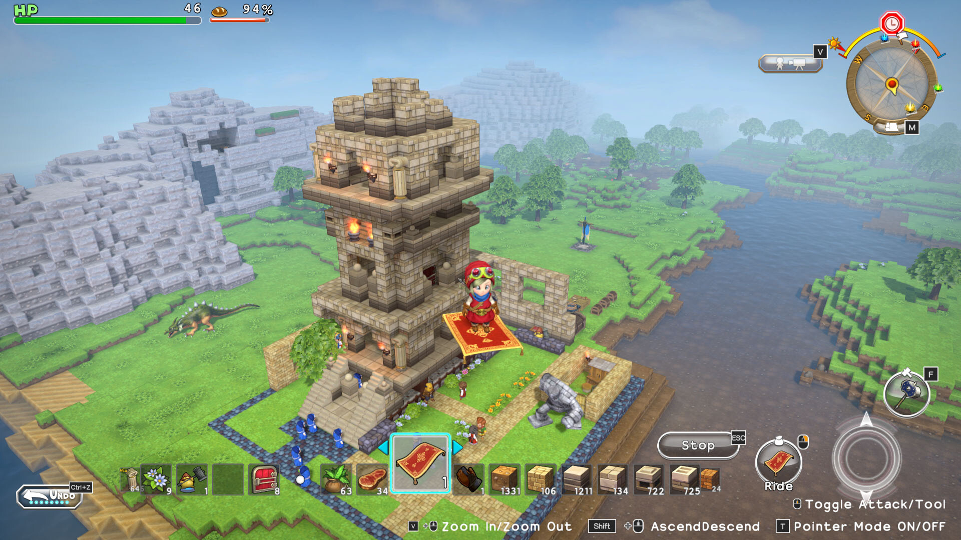 Скриншот из игры Dragon Quest Builders - 21