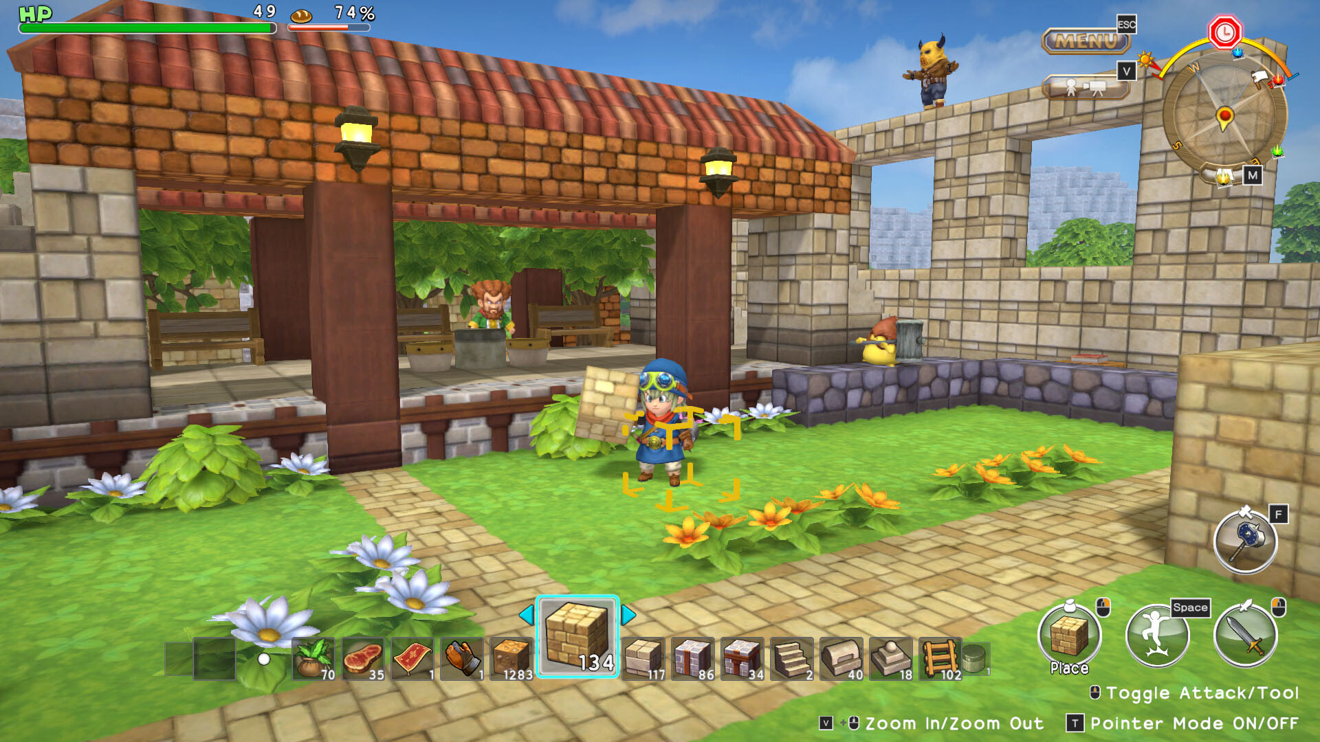 Скриншот из игры Dragon Quest Builders - 25