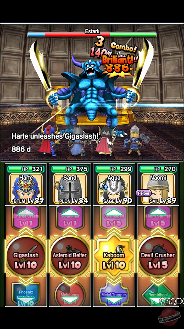 Скриншот из игры Dragon Quest of the Stars - 4