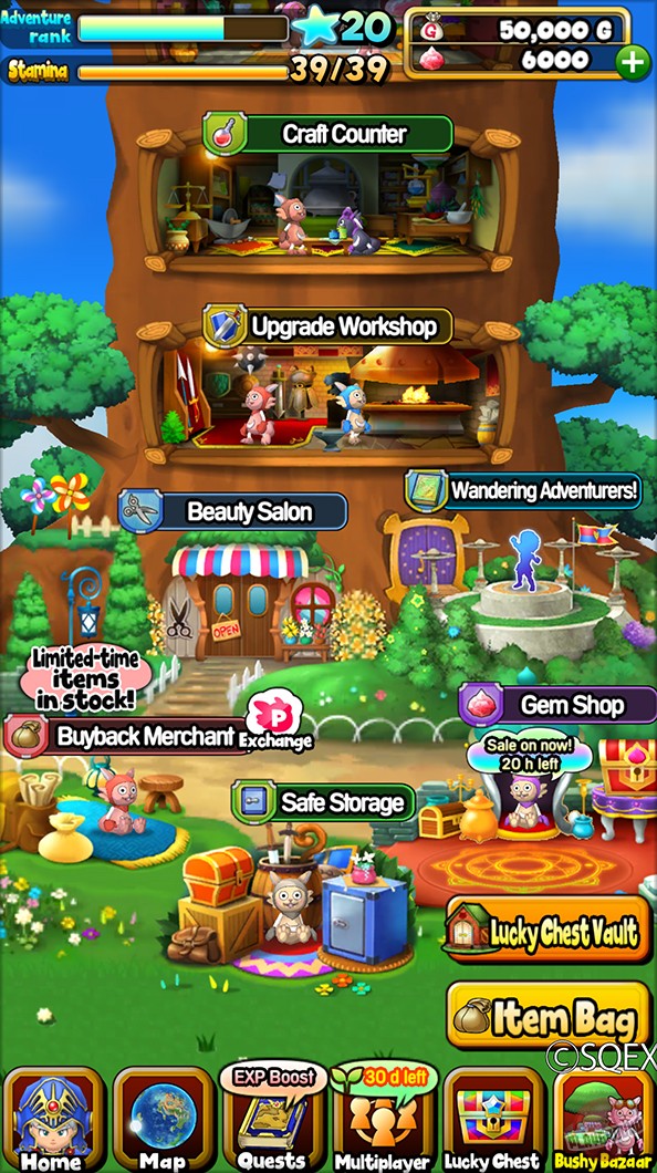 Скриншот из игры Dragon Quest of the Stars - 2