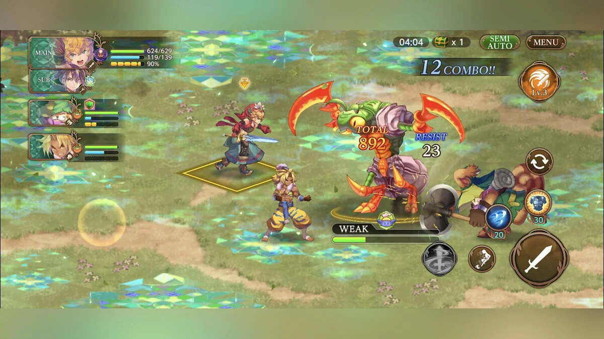 Скриншот из игры Echoes of Mana - 16