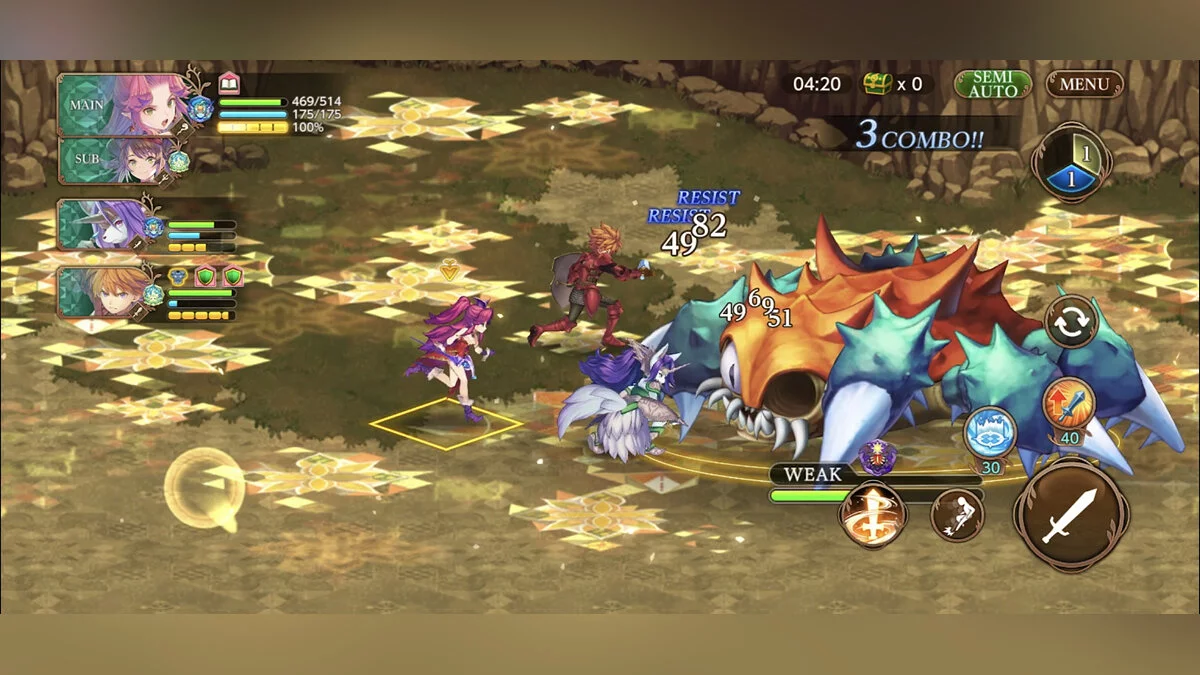 Скриншот из игры Echoes of Mana - 3