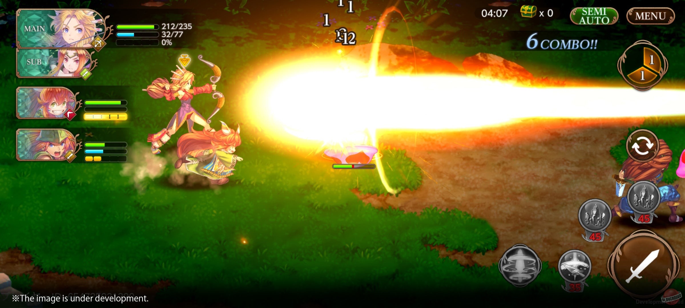 Скриншот из игры Echoes of Mana - 2