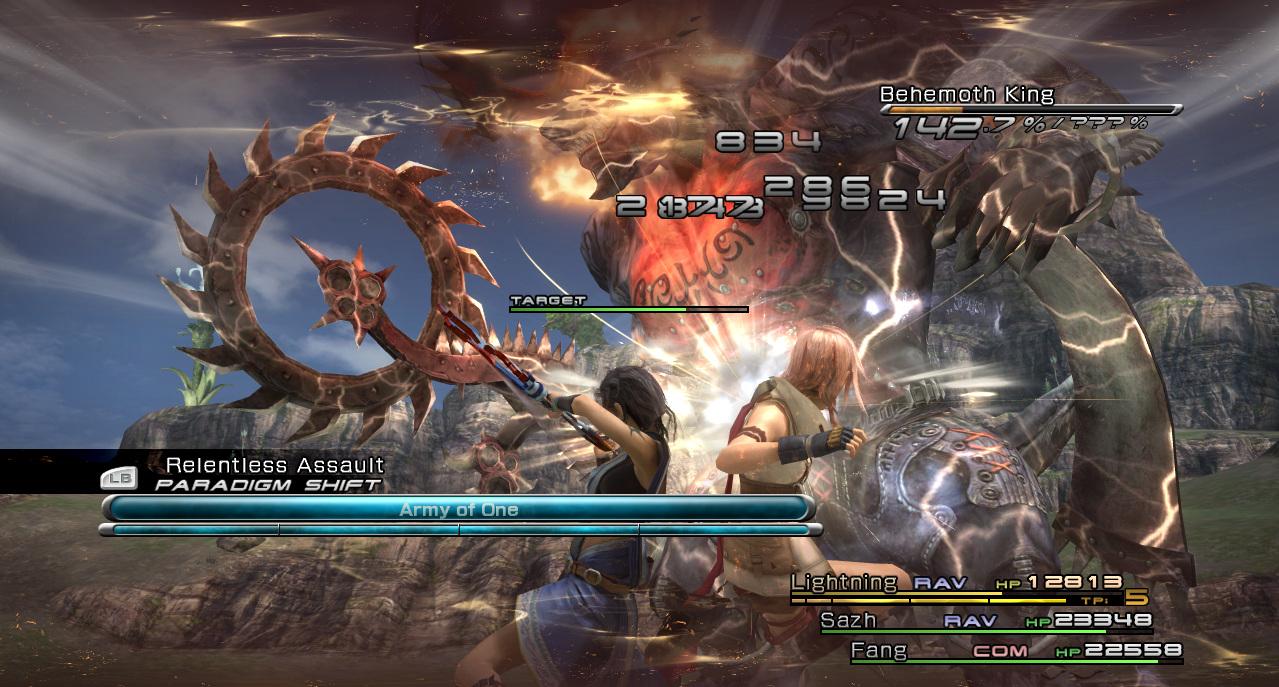 Скриншот из игры Final Fantasy 13 - 5