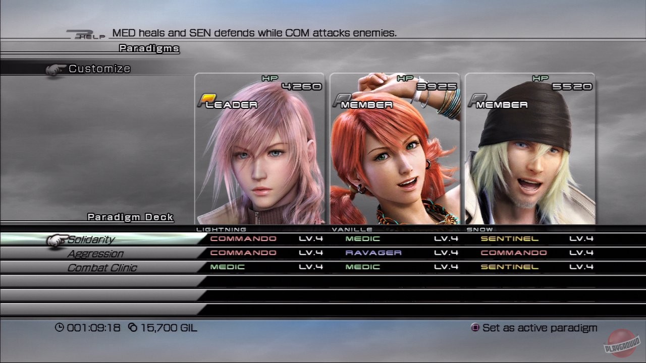 Скриншот из игры Final Fantasy 13 - 26