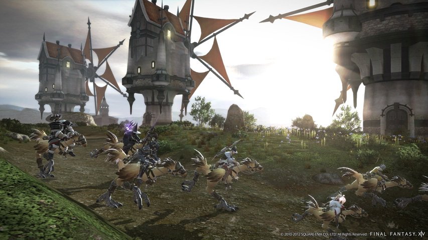 Скриншот из игры Final Fantasy 14: A Realm Reborn - 19