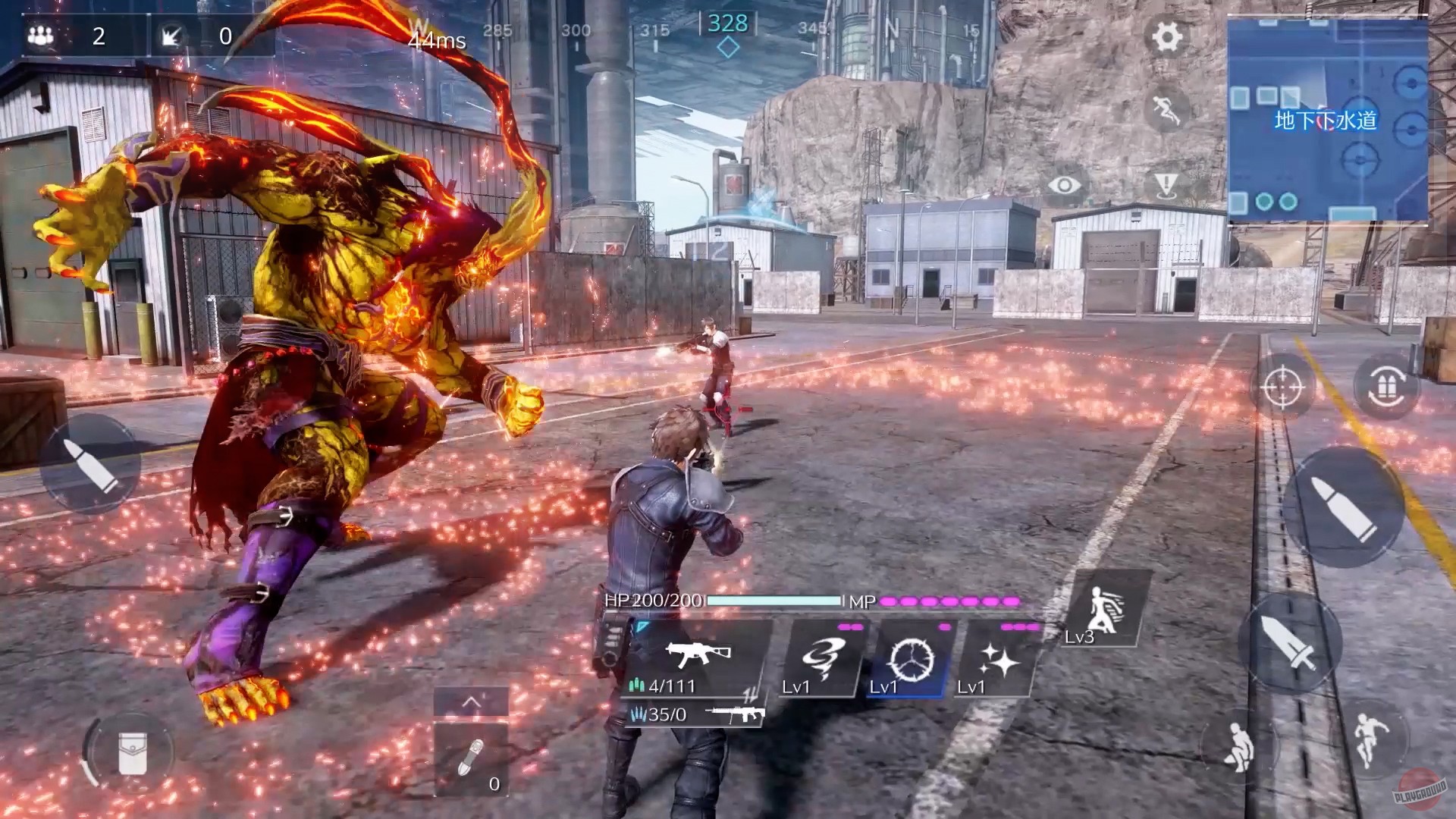 Скриншот из игры Final Fantasy 7: The First Soldier - 2