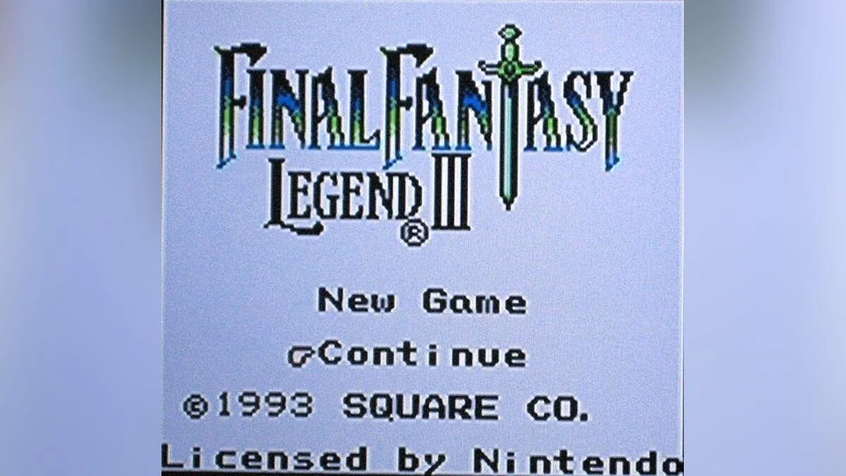 Скриншот из игры Final Fantasy Legend III - 13