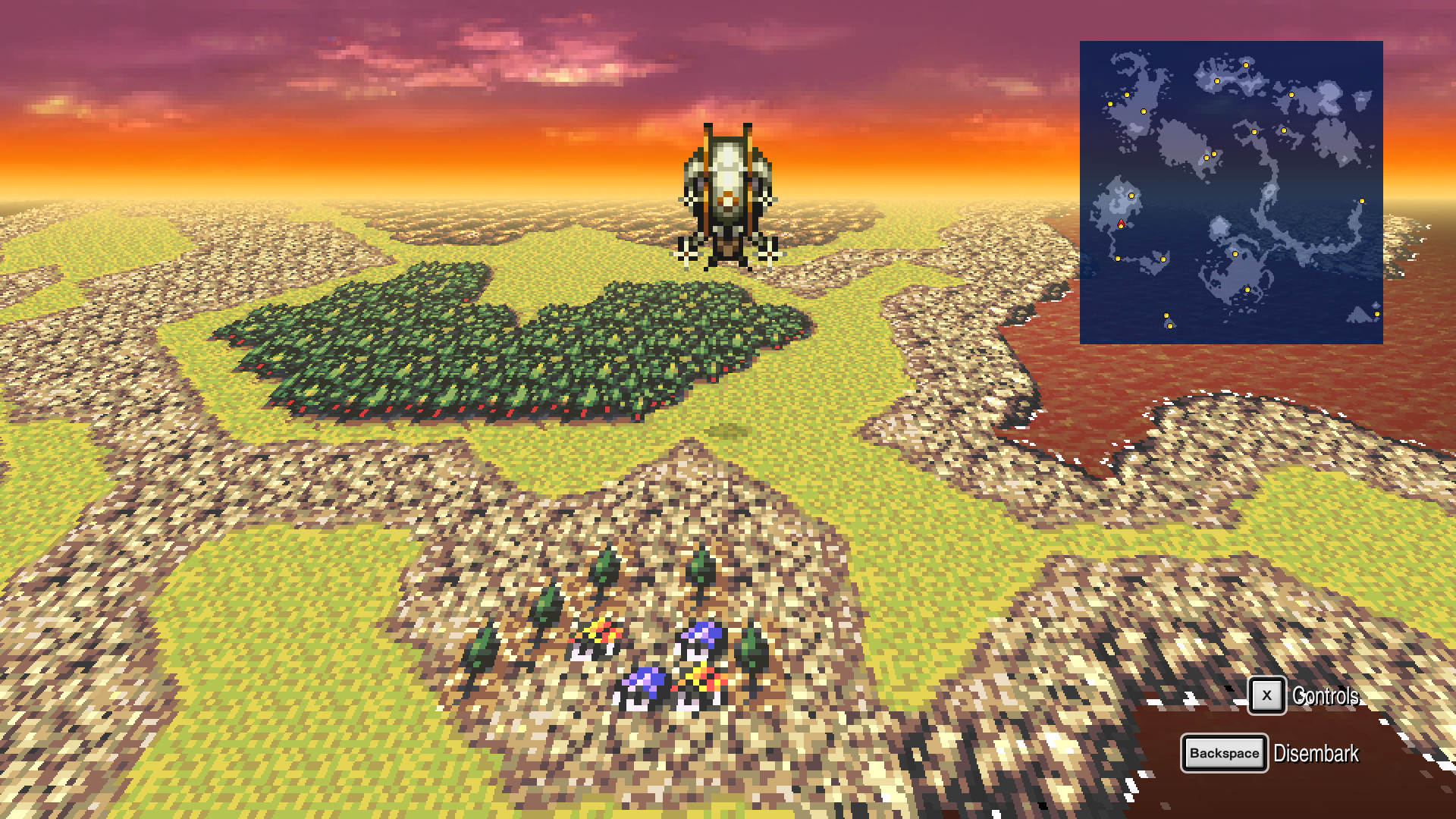 Скриншот из игры Final Fantasy VI Pixel Remaster - 13