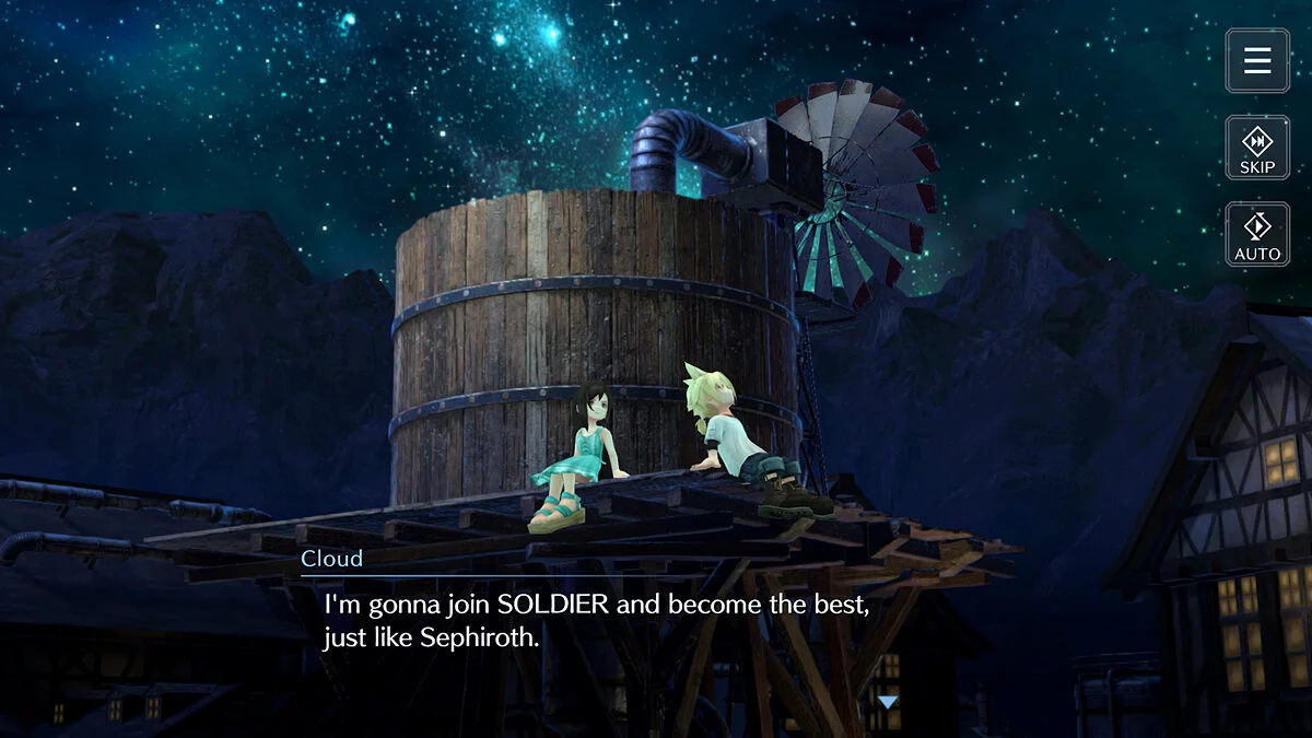 Скриншот из игры Final Fantasy VII: Ever Crisis - 9