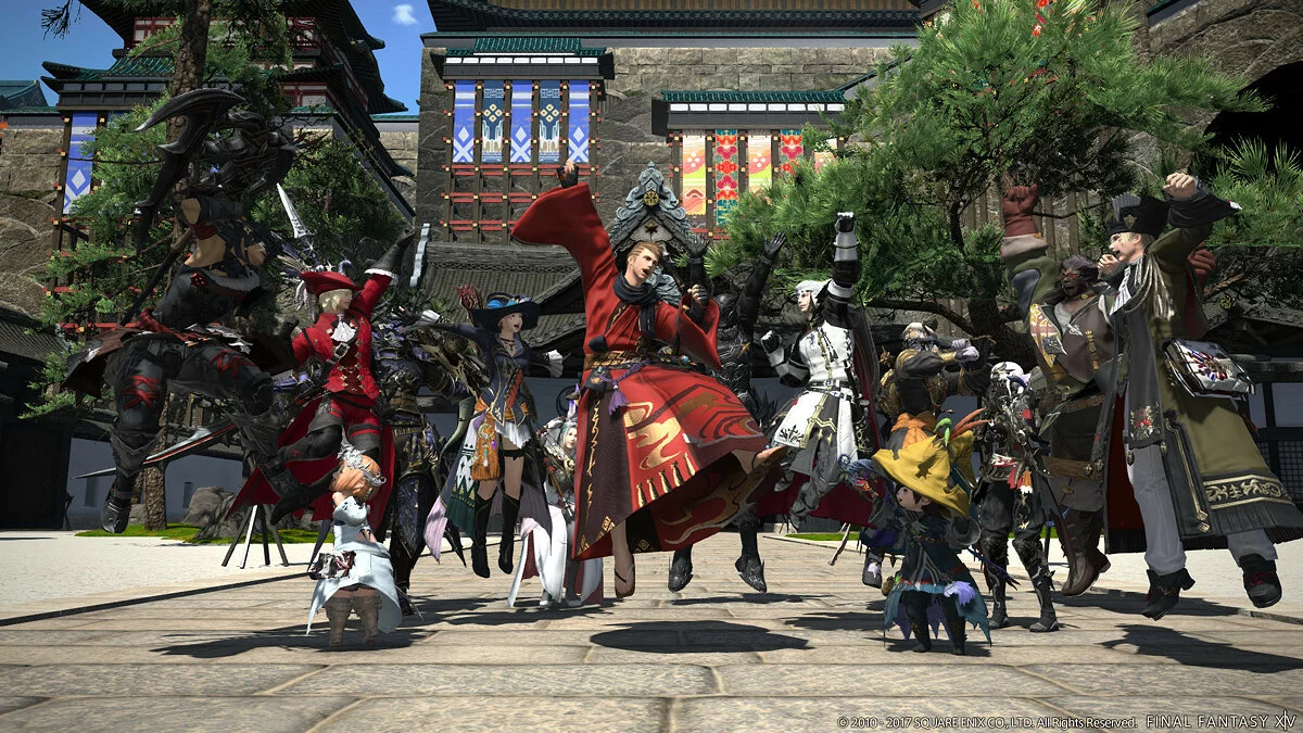 Скриншот из игры Final Fantasy XIV: Stormblood - 2