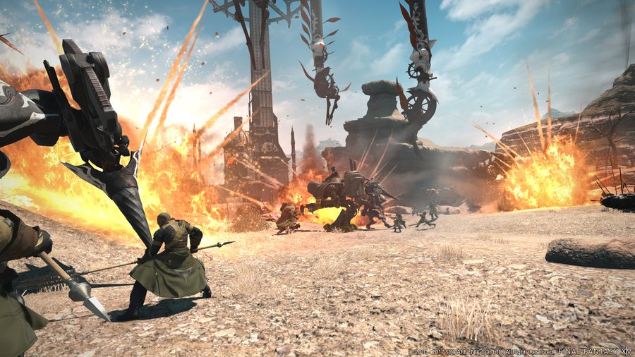 Скриншот из игры Final Fantasy XIV: Stormblood - 59