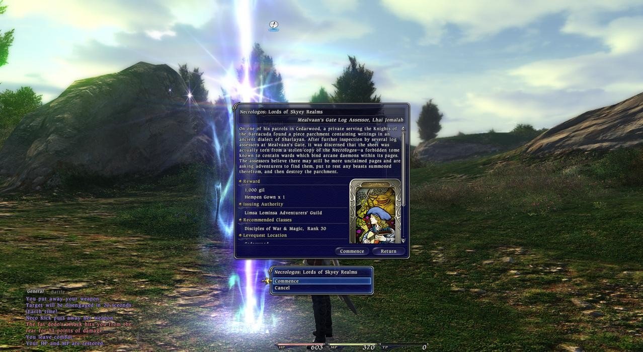 Скриншот из игры Final Fantasy XIV - 100