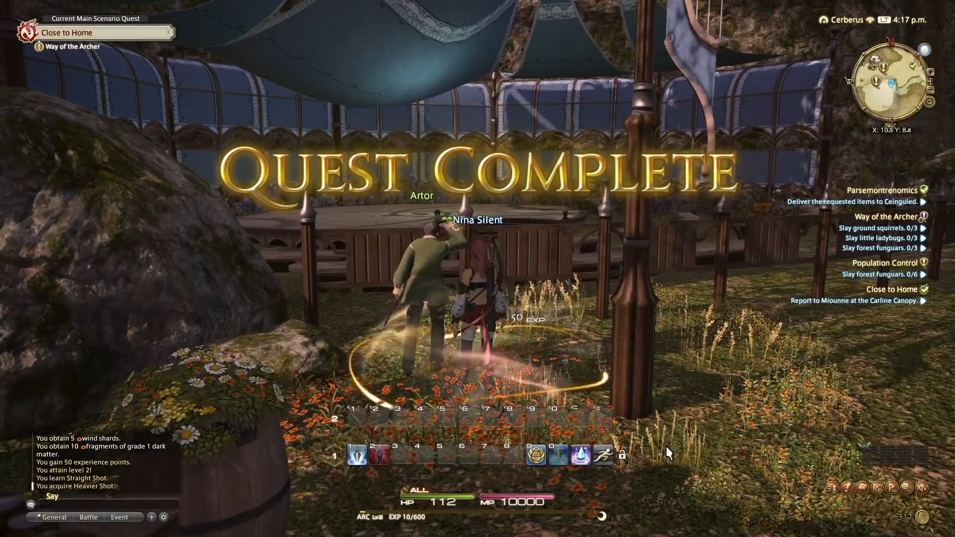 Скриншот из игры Final Fantasy XIV - 11