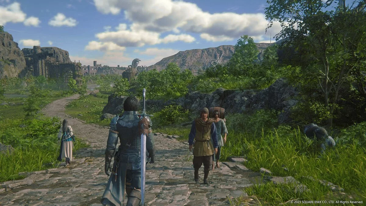 Скриншот из игры Final Fantasy XVI - 5