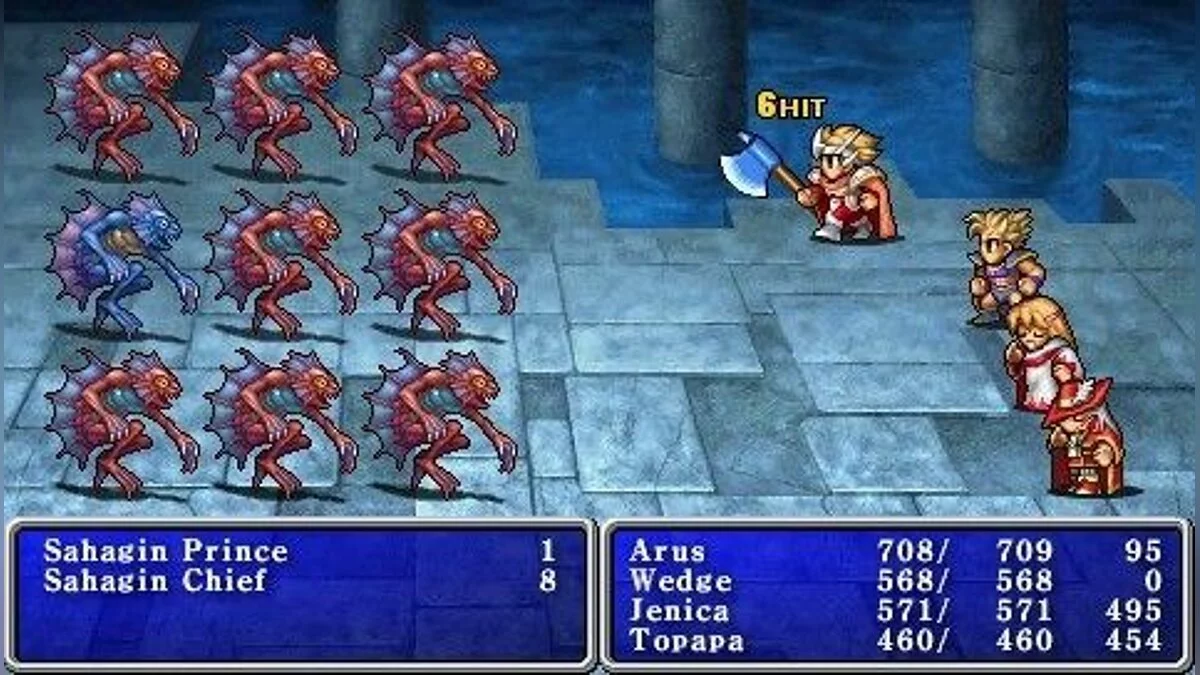 Скриншот из игры Final Fantasy - 4