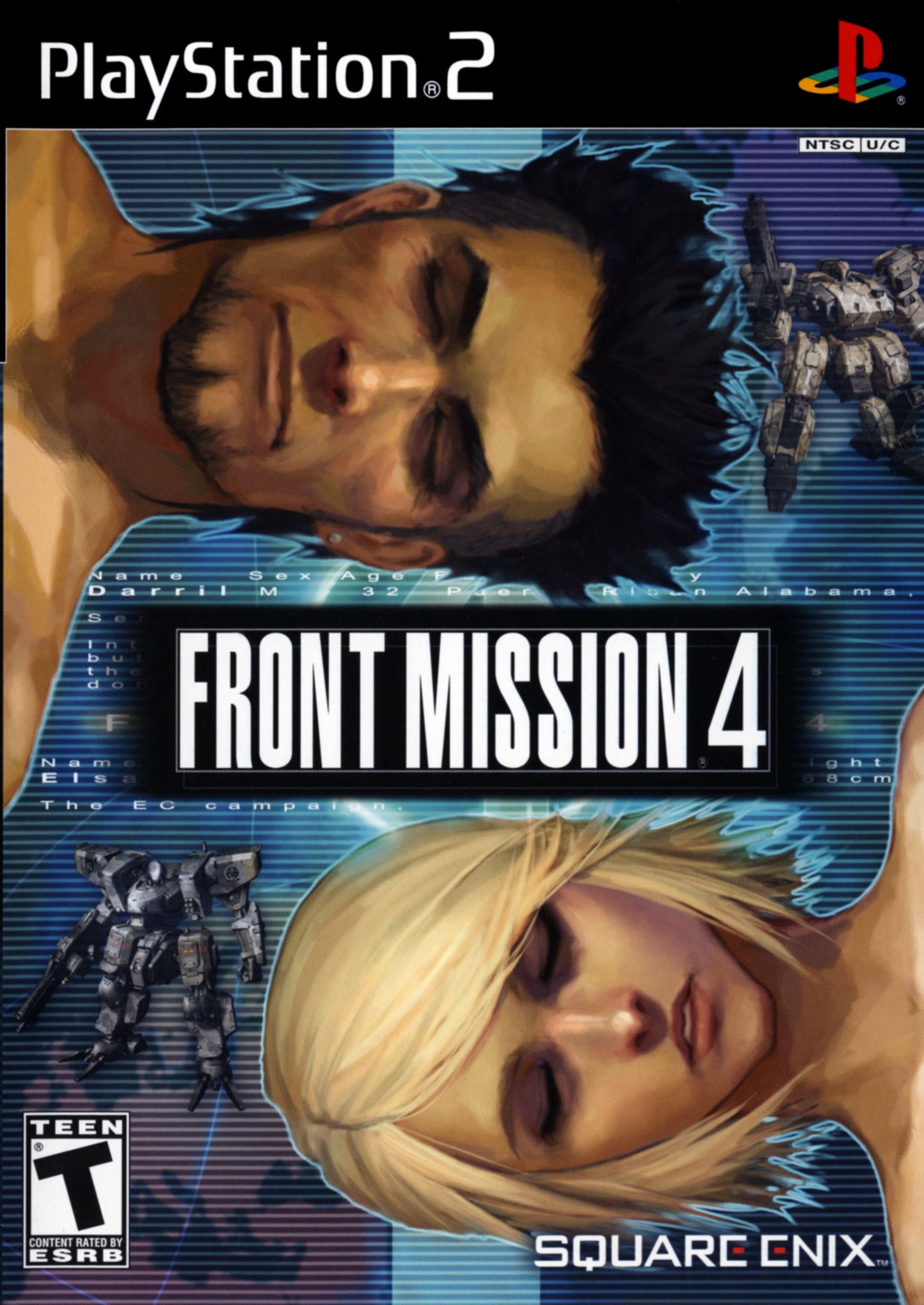 Обложка игры Front Mission 4