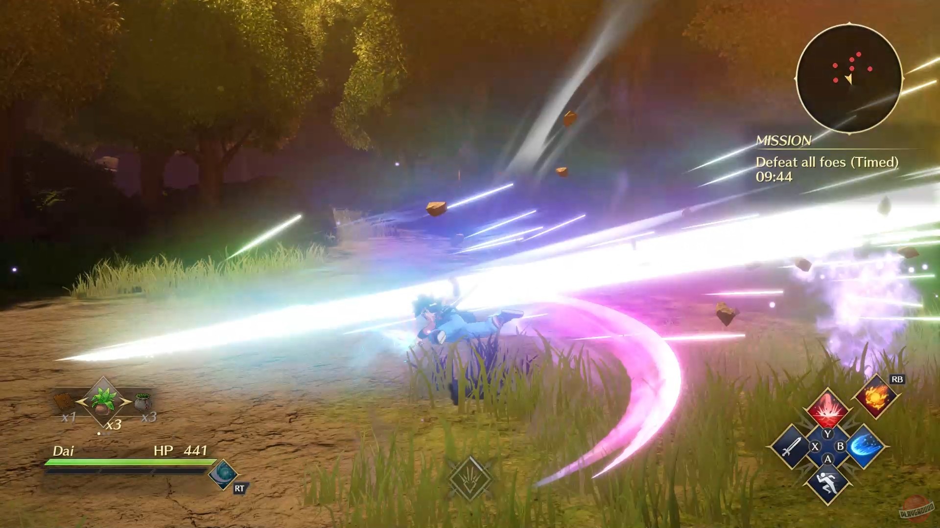 Скриншот из игры Infinity Strash: Dragon Quest - The Adventure of Dai - 38