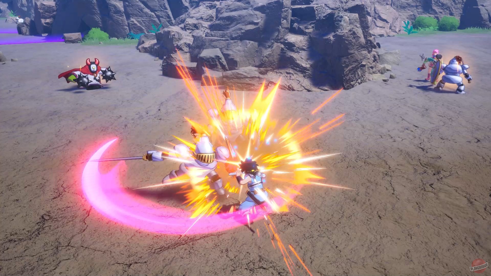 Скриншот из игры Infinity Strash: Dragon Quest - The Adventure of Dai - 43