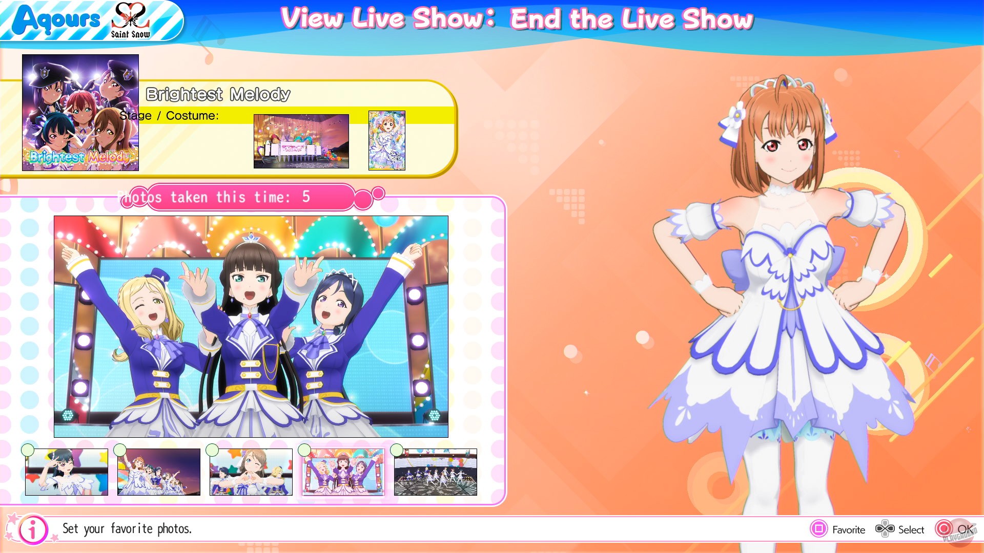 Скриншот из игры Love Live! School Idol Festival ~after school ACTIVITY~ Wai-Wai!Home Meeting!! - 3