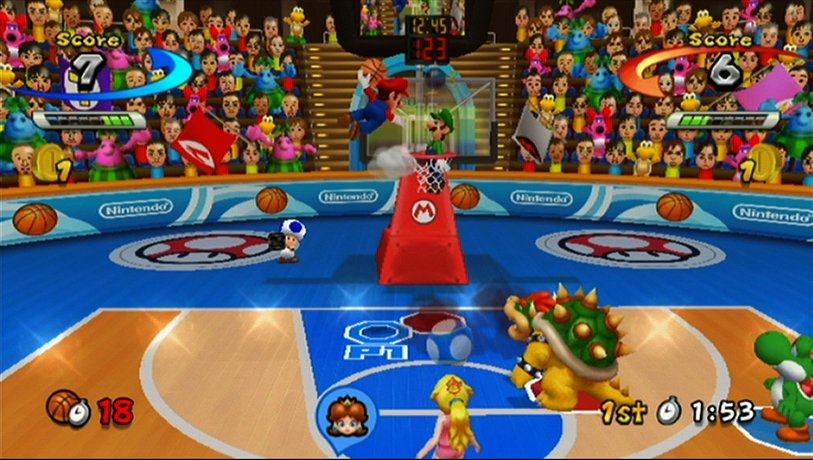 Скриншот из игры Mario Sports Mix - 6