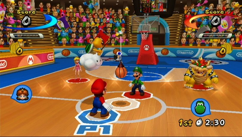 Скриншот из игры Mario Sports Mix - 4