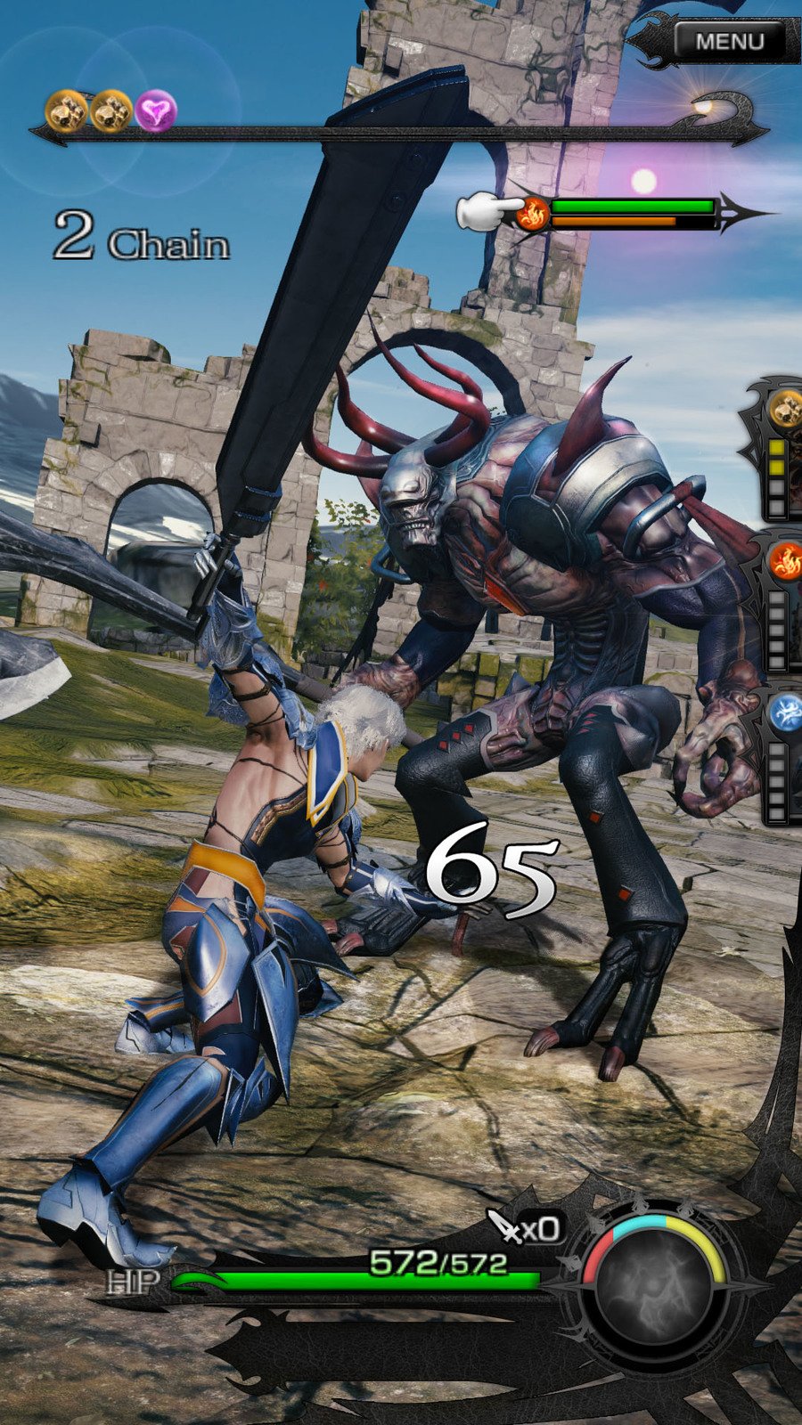 Скриншот из игры Mobius Final Fantasy - 16