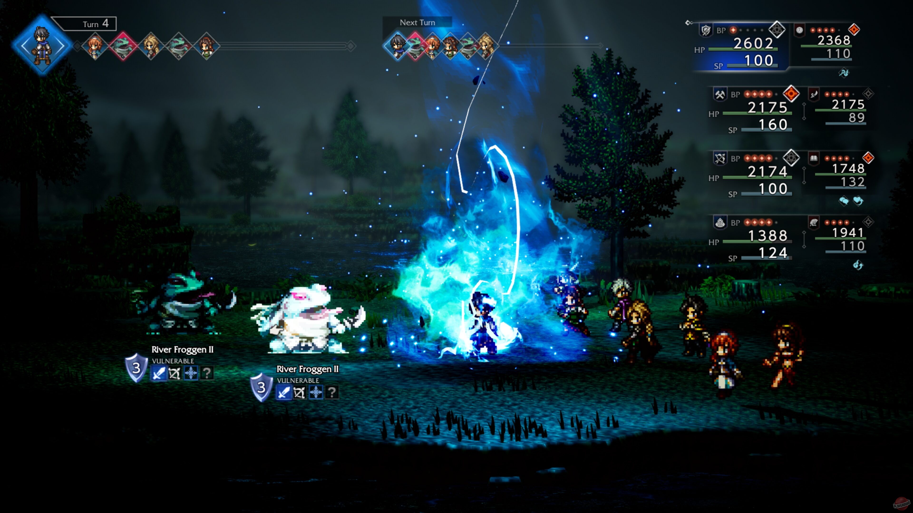 Скриншот из игры Octopath Traveler 0 - 7