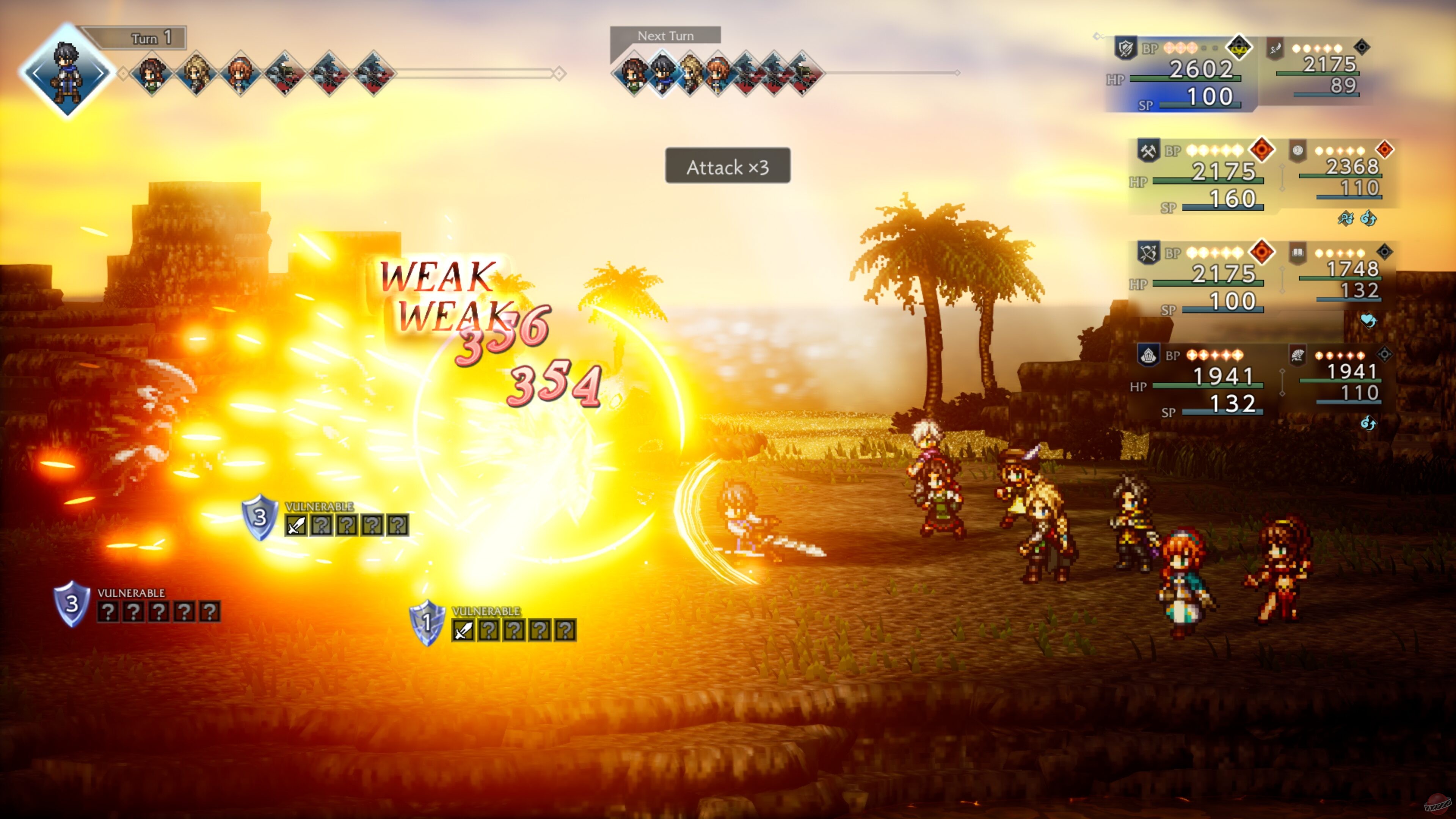 Скриншот из игры Octopath Traveler 0 - 15