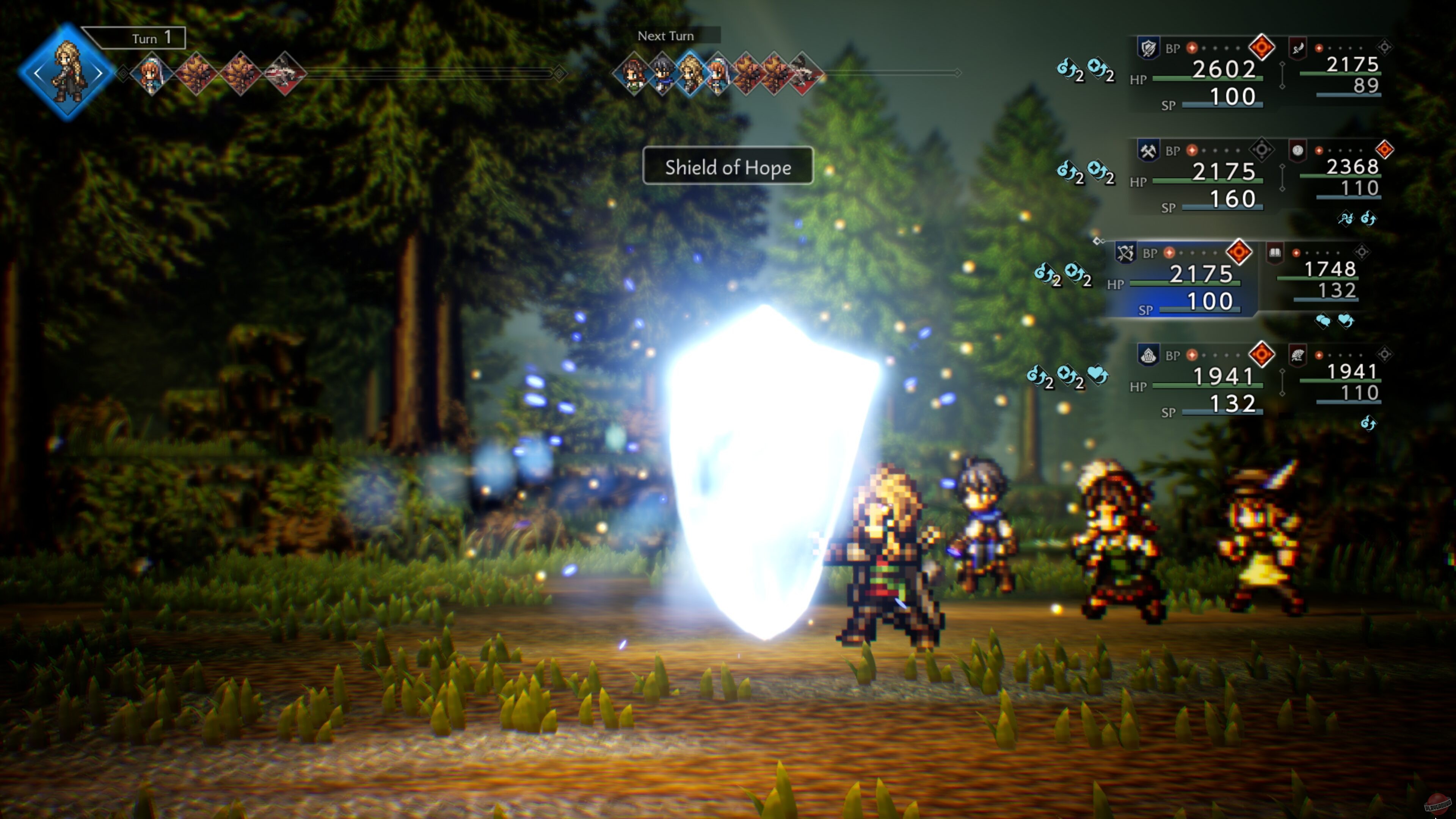 Скриншот из игры Octopath Traveler 0 - 23