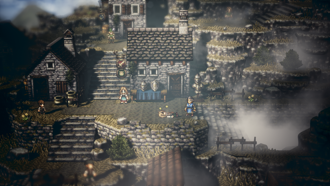Скриншот из игры Octopath Traveler - 11