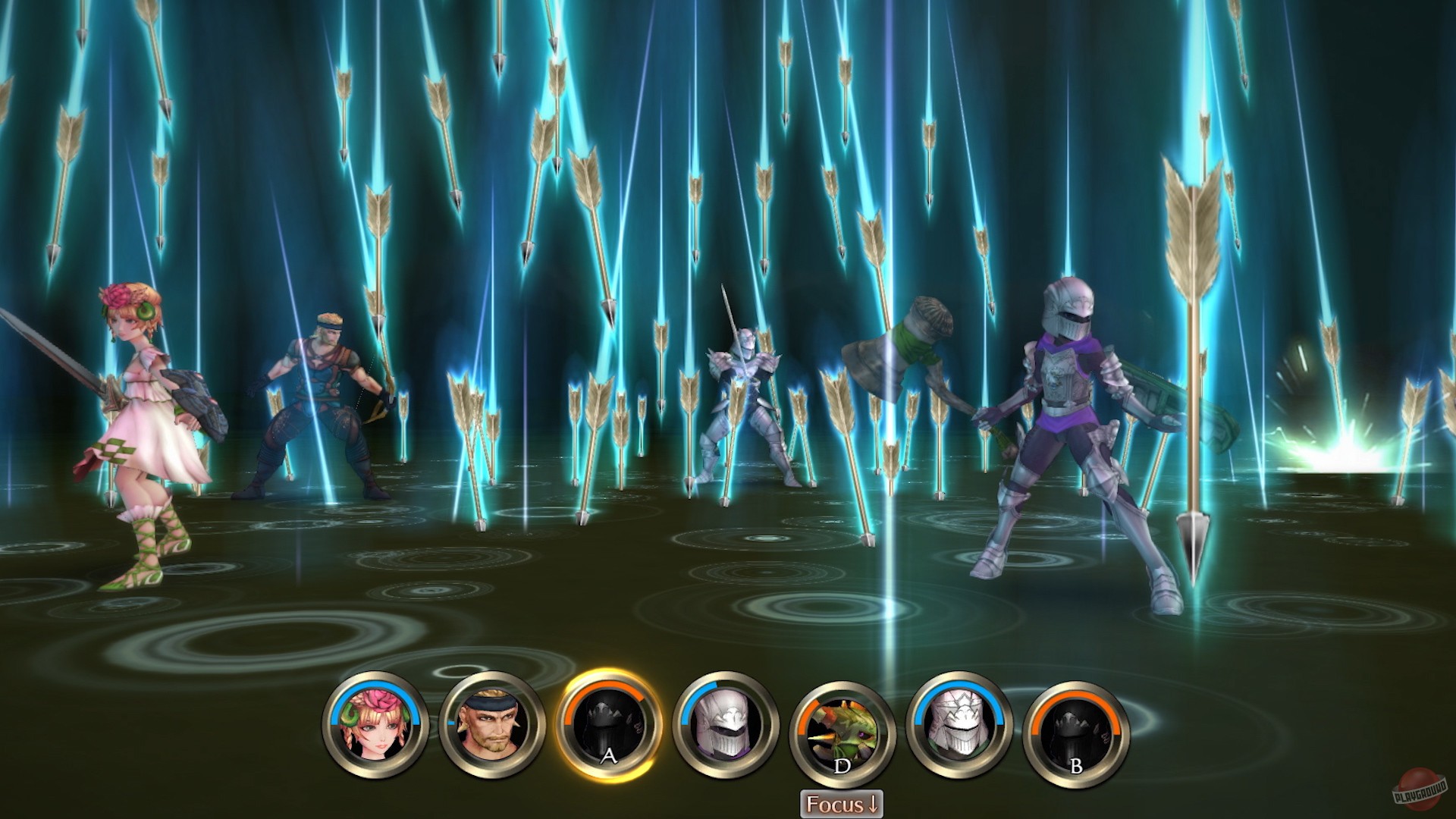 Скриншот из игры SaGa: Scarlet Grace - 15