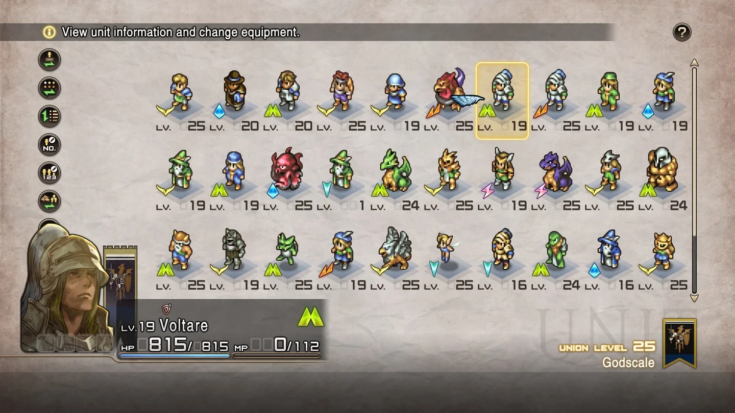 Скриншот из игры Tactics Ogre: Reborn - 1
