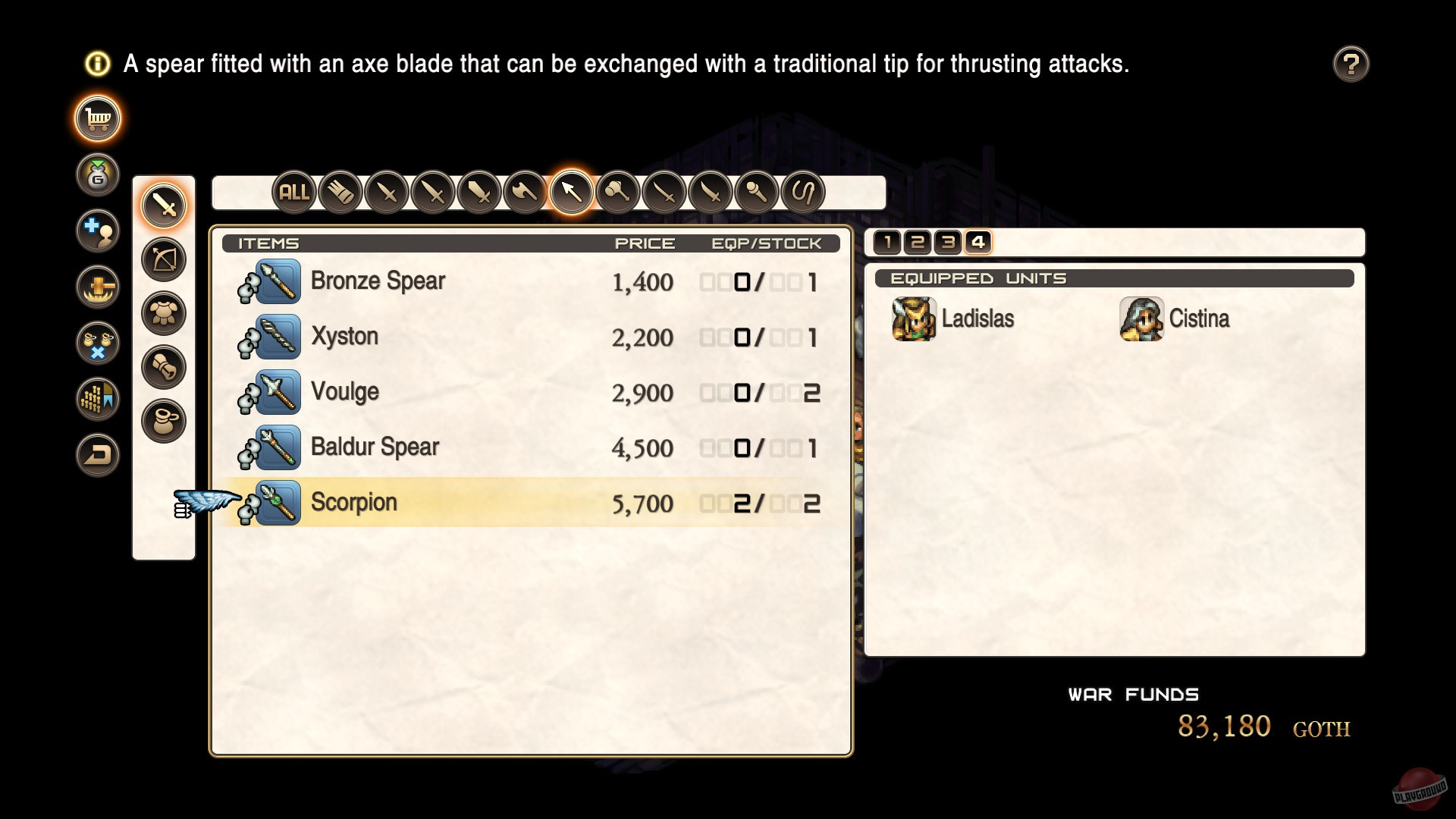 Скриншот из игры Tactics Ogre: Reborn - 172
