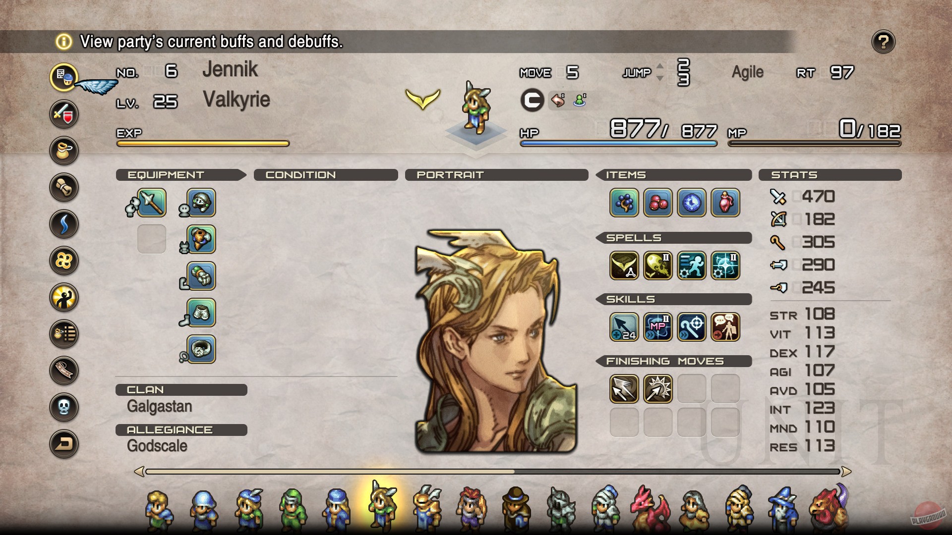 Скриншот из игры Tactics Ogre: Reborn - 123
