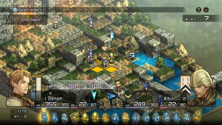 Скриншот из игры Tactics Ogre: Reborn - 3
