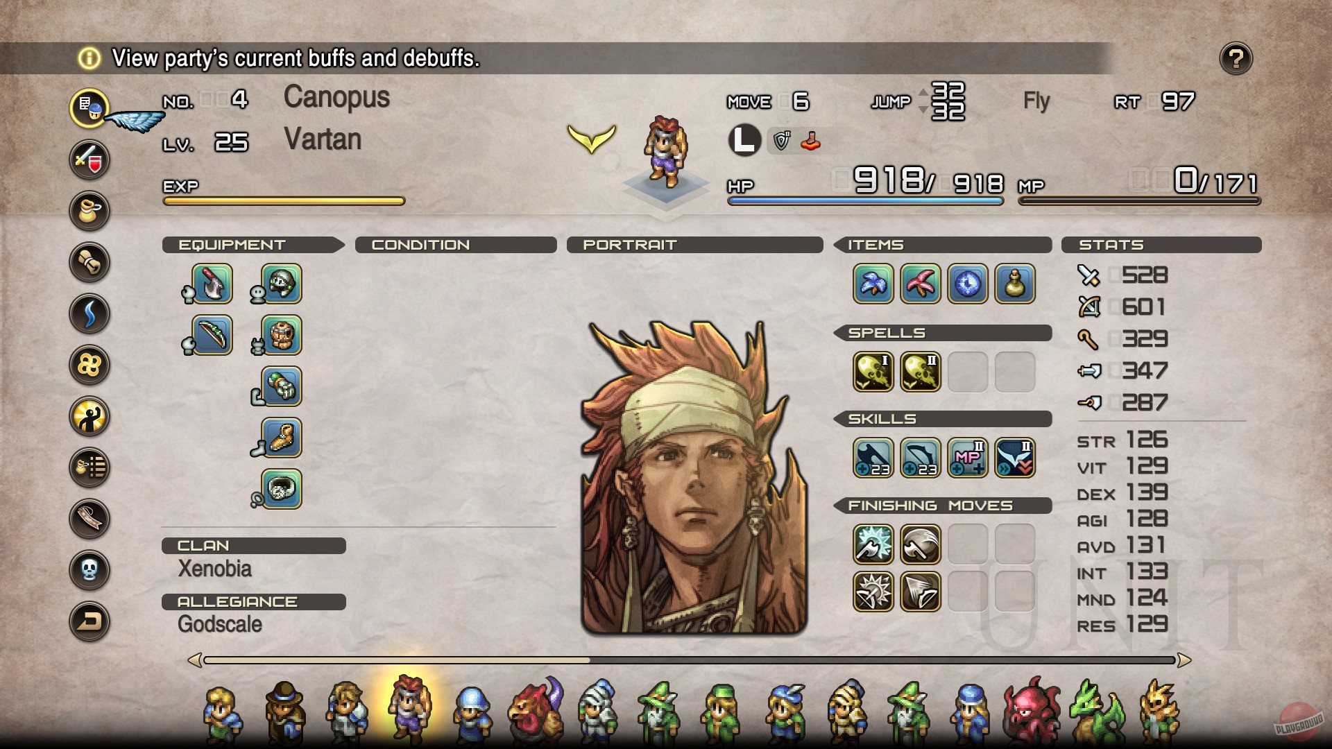 Скриншот из игры Tactics Ogre: Reborn - 110