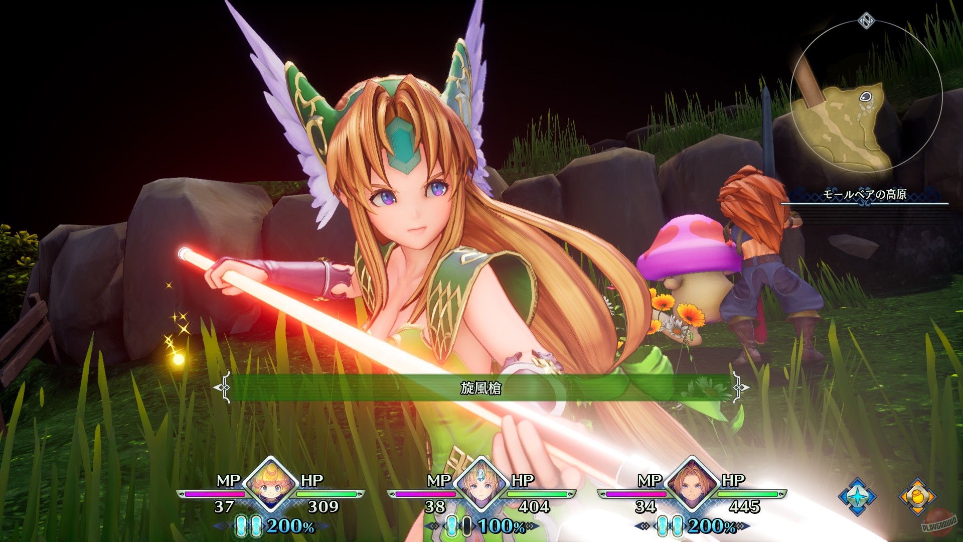Скриншот из игры Trials of Mana - 45