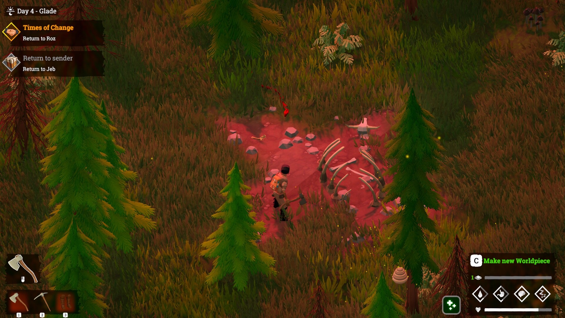 Скриншот из игры Above Snakes - 10