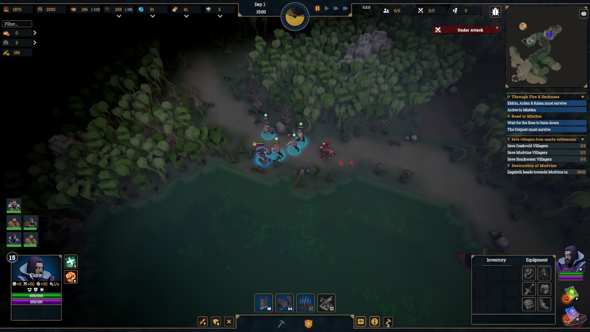 Скриншот из игры Darfall - 7