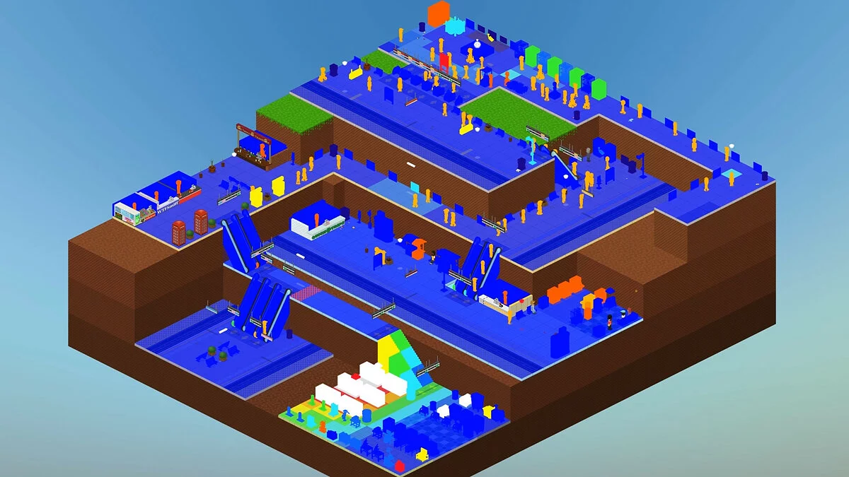 Скриншот из игры Overcrowd: A Commute 'Em Up - 17