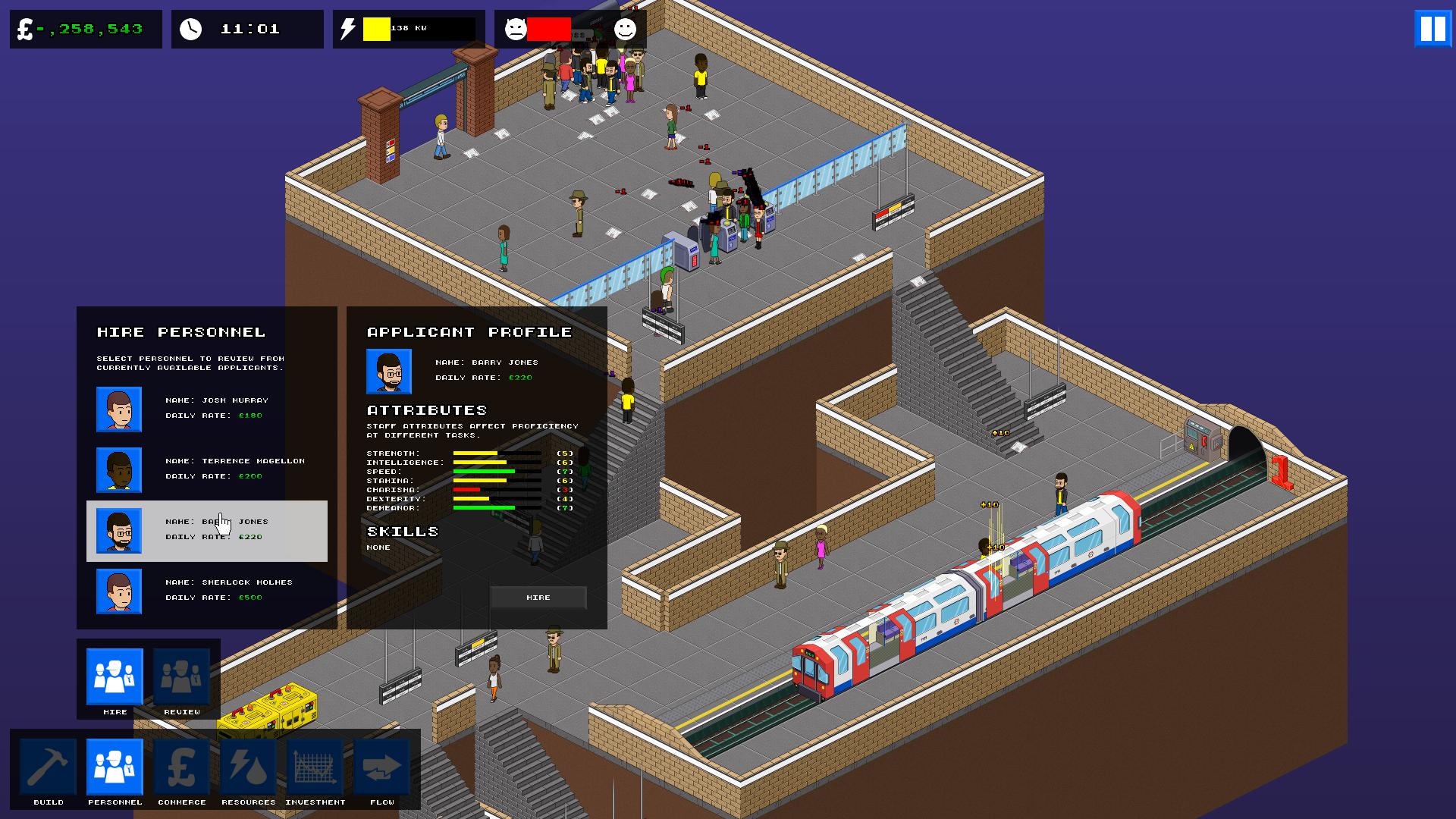 Скриншот из игры Overcrowd: A Commute 'Em Up - 24