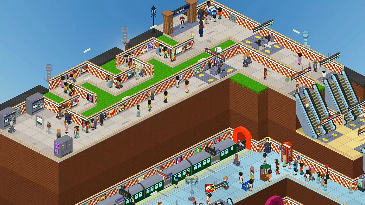 Скриншот из игры Overcrowd: A Commute 'Em Up - 33