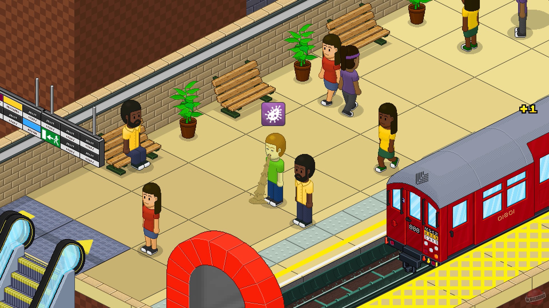 Скриншот из игры Overcrowd: A Commute 'Em Up - 34